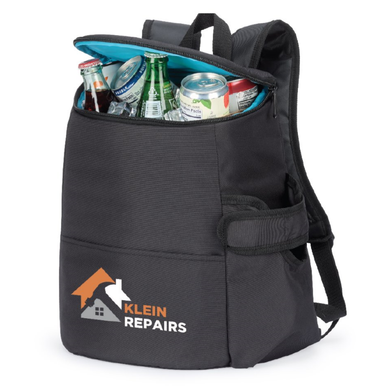 Custom 12-Can Backpack Cooler with Tumbler Pocket