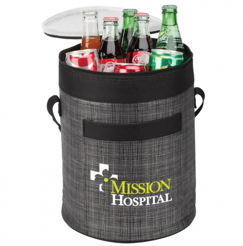 Custom 16-Can Barrel Cooler Bag