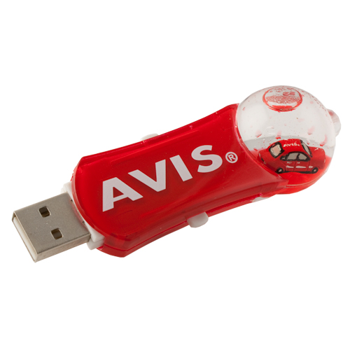 Aqua Dome USB 2.0 Flash Drive