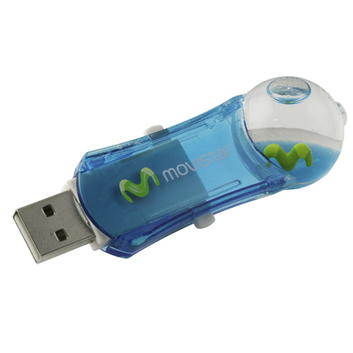 Aqua Dome USB 2.0 Flash Drive