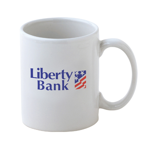 Ceramic Mug (11 Oz., White)
