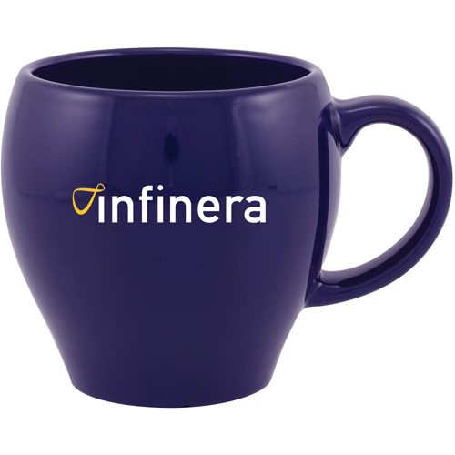 Round Ceramic Mug (15 Oz.)