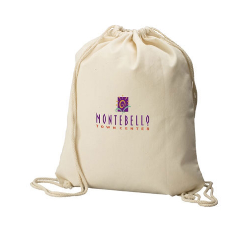 Natural Cotton Sport Bag