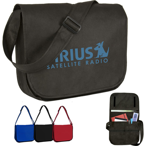 Eco-Friendly Non Woven Messenger Bag (Standard)