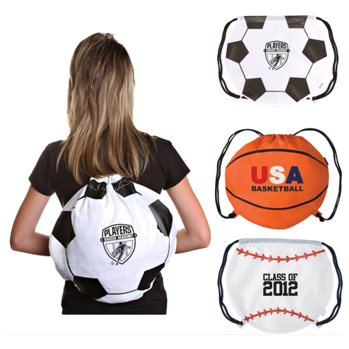 Soccer Ball Drawstring Backpack
