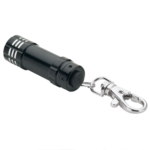 LED Flashlight with Lobster Clip