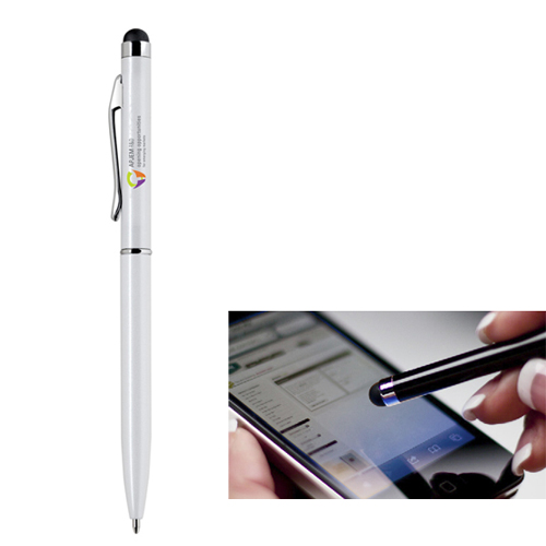 Aluminum Touchscreen Stylus Ballpoint Pen