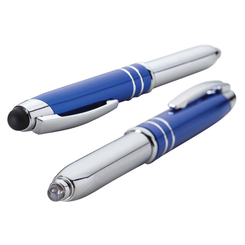Ballpoint Pen, Stylus & LED Light