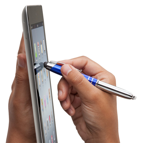 Ballpoint Pen, Stylus & LED Light