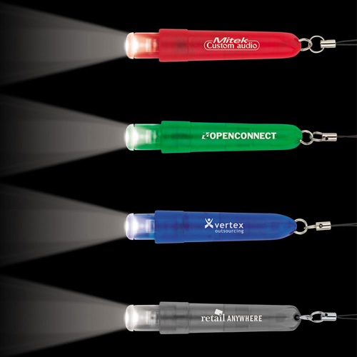Mini Ballpoint Pen & LED Light
