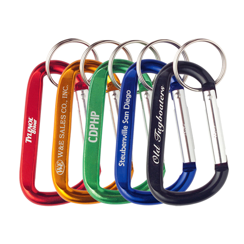 6mm Carabiner w/Keyring - Ovestock