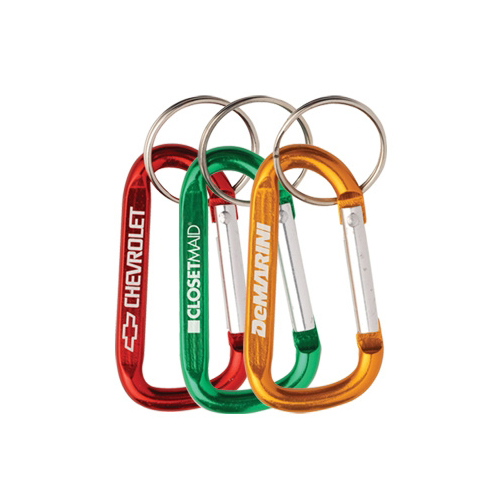 6mm Carabiner w/Keyring - Ovestock