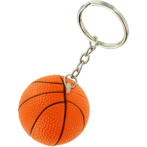 Basketball Key Chain Stress Ball