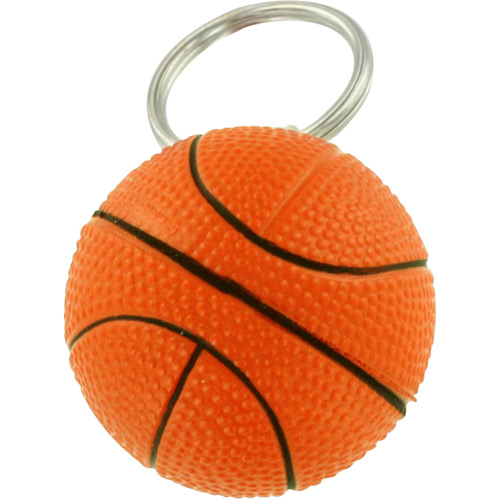 Basketball Key Chain Stress Ball