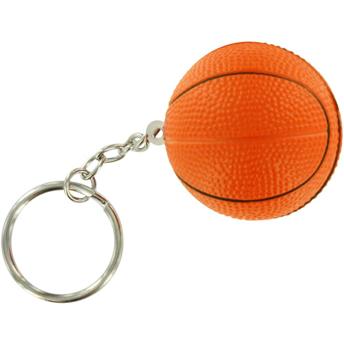 Basketball Key Chain Stress Ball