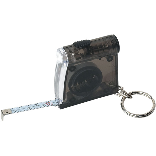 Tape Measure LED Flashlight Key Chain
