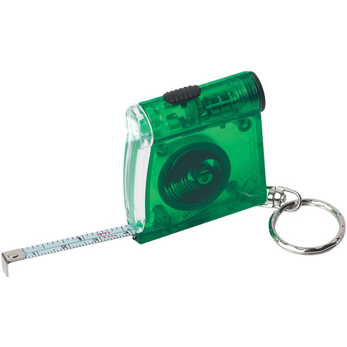 Tape Measure LED Flashlight Key Chain