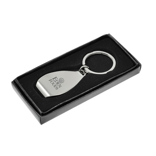 Silver Bottle Opener Keychain
