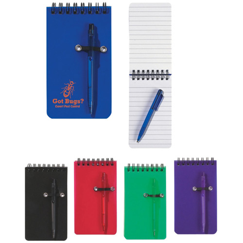 Spiral Jotter and Pen