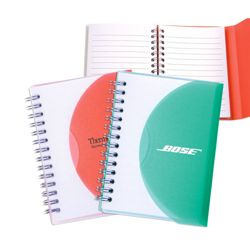 Medium Spiral Curve Notebook