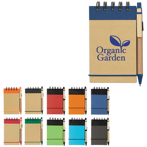 Eco Friendly Spiral Jotter and Pen