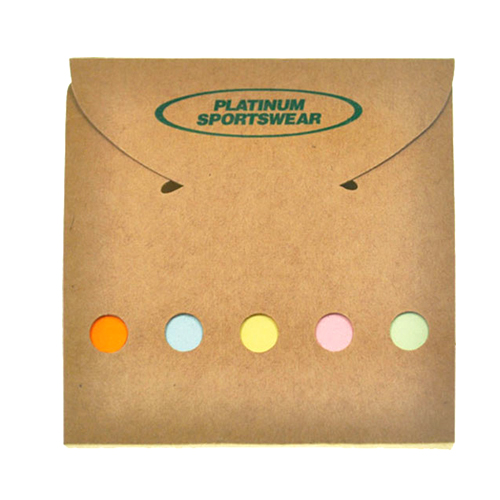 Recycled Pocket Sticky Note Caddy