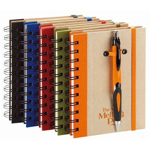 Eco Spiral Hard Cover Journal Combo (4