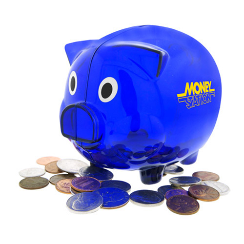 Plastic Piggy Bank ,coin bank, money box