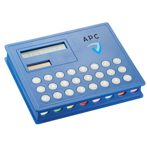 Calculator and Sticky Note Case