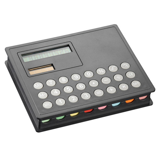 Calculator and Sticky Note Case