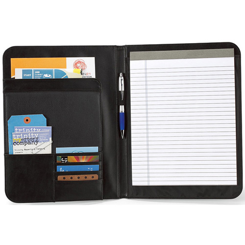 Cityscape Leather Writing Pad