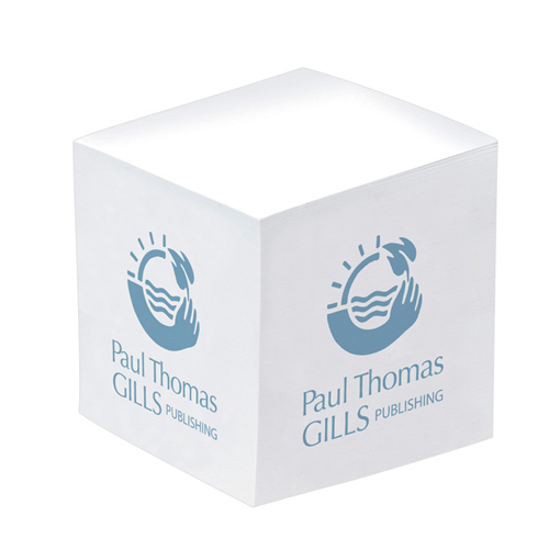 Non Adhesive Paper Cubes (3 1/2