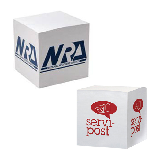Non Adhesive Paper Cubes (3 1/2
