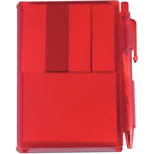 Memo Notebook with Sticky Notes and Pen