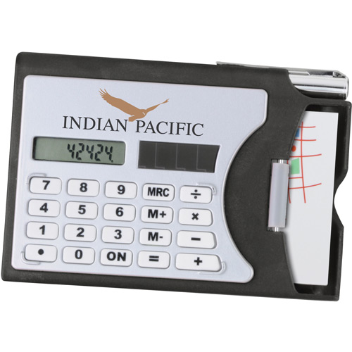 Calculator/Business Card Holder