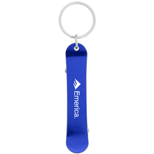 Skateboard Bottle Opener Key Chain