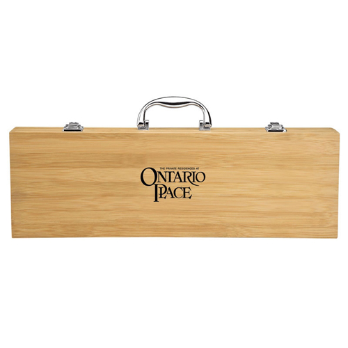 5 Piece Bamboo BBQ Set
