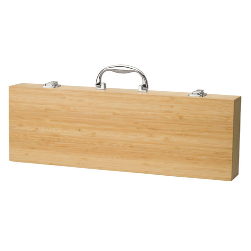 5 Piece Bamboo BBQ Set