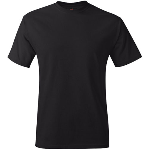 Dark Hanes Authentic Tagless T-Shirt