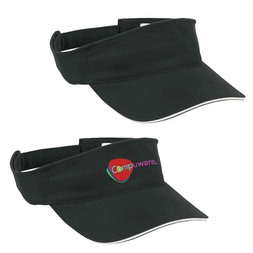 Visor with Sandwich Accent