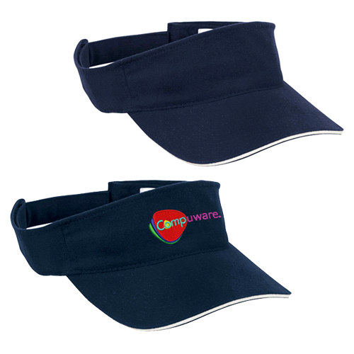 Visor with Sandwich Accent
