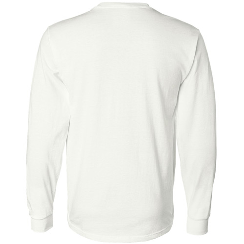 Long Sleeve Cotton T-Shirt (White)