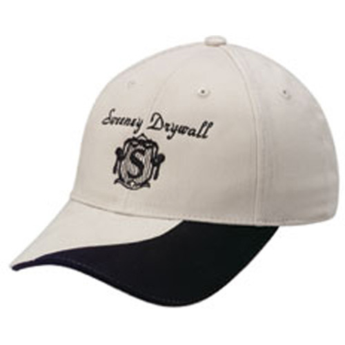 Slash Structured Brushed Cotton Twill Cap