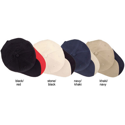 Slash Structured Brushed Cotton Twill Cap