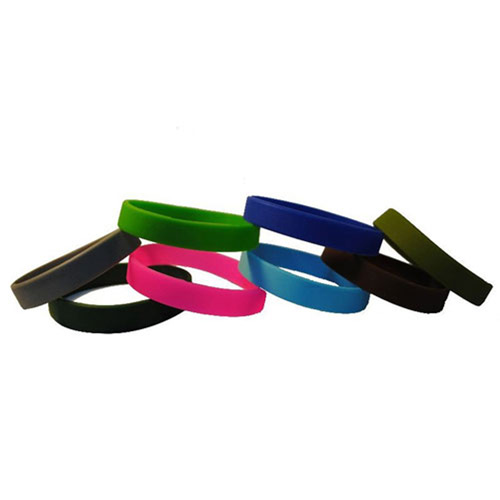 Debossed Silicone Wristband (1/2