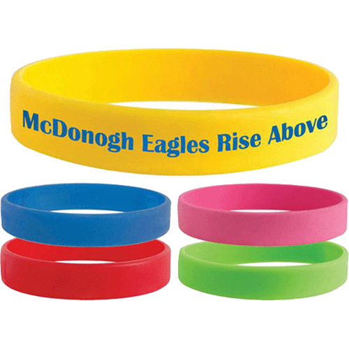 Printed Silicone Bracelets