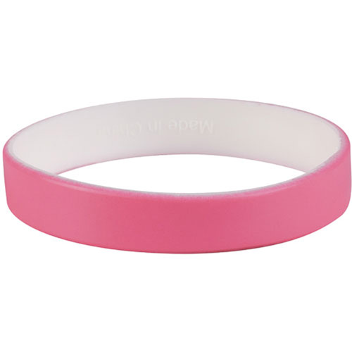 Colored Letter Silicone Bracelet