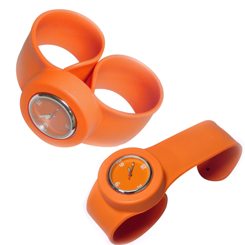 Fashion Promotion Gift Silicone Slap Watch