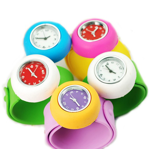 Fashion Promotion Gift Silicone Slap Watch