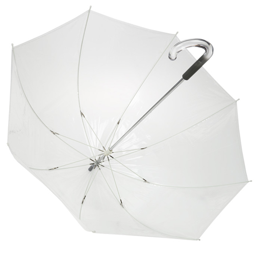 Clear Bubble umbrella - 48' Arc